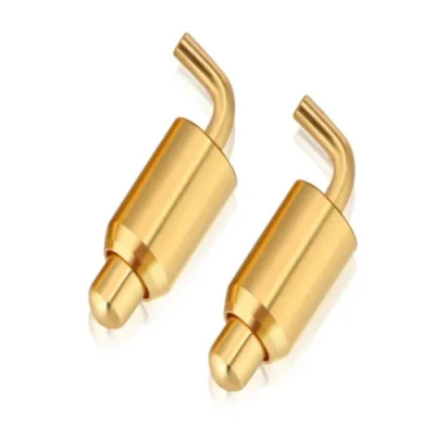 Connector Terminal Pins Soldering Pogo Pin Connector Brass Gold Plated SMT Pogo Pin